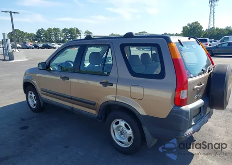 2003 Honda Cr-V Lx from USA, damaged, VIN SHSRD68413U107434